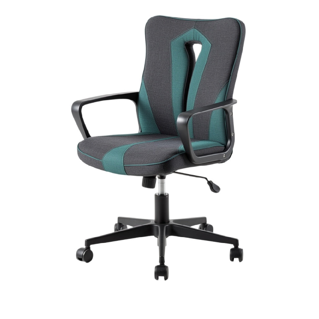 **Fauteuil de bureau ergonomique avec accoudoirs et roulettes**